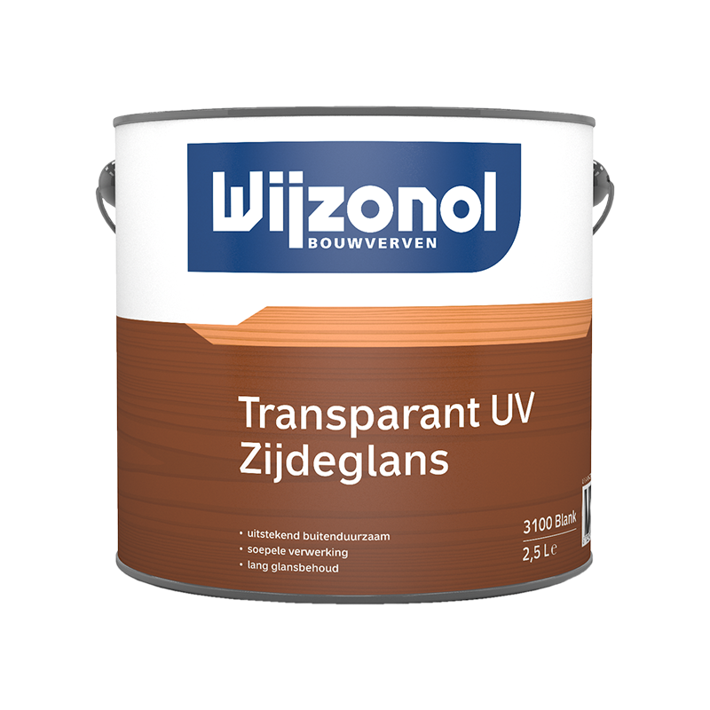Wijzonol Transparant UV Zijdeglans 2,5L