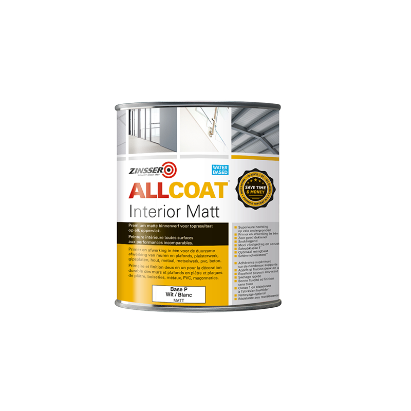 Zinsser Allcoat Interior mat 1 L